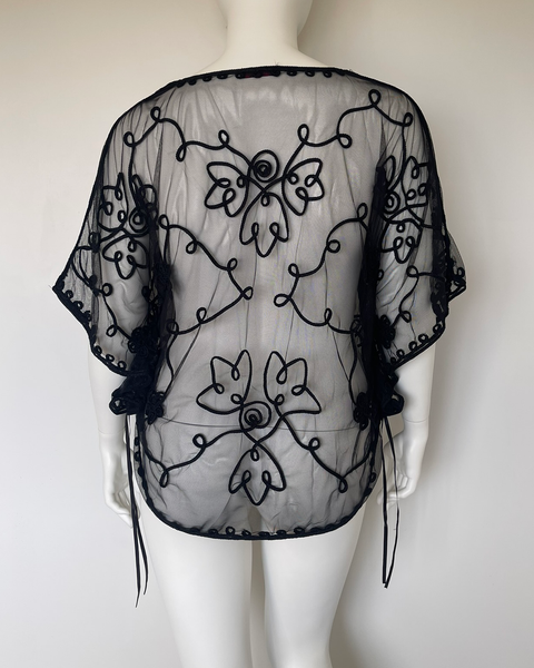 Grace cape style top
