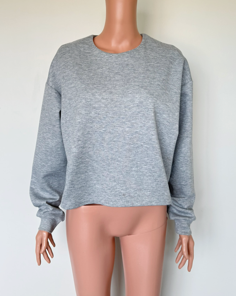 Huffer Blanc Slouch Crew