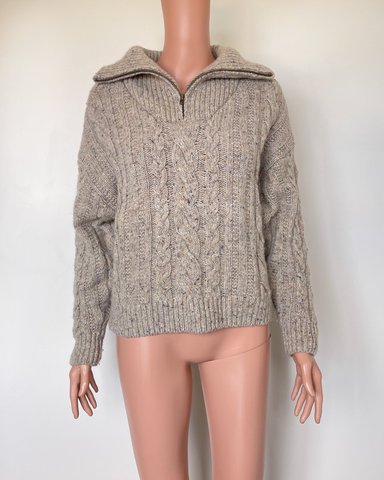 Max cable knit sweater