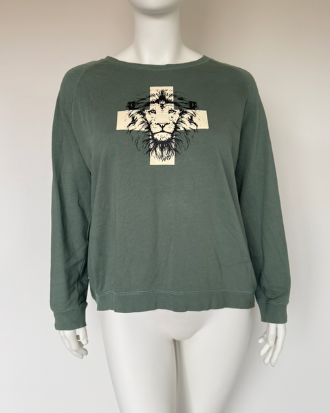 Stella + Gemma lion sweater