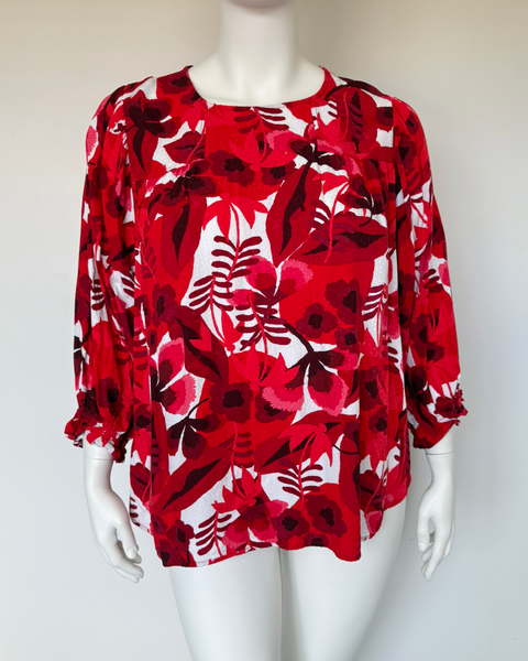 Taking Shape Zinnia top
