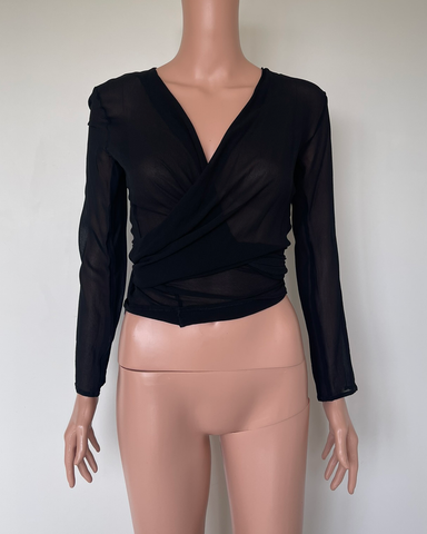 Voon Monsoon Rains Wrap top