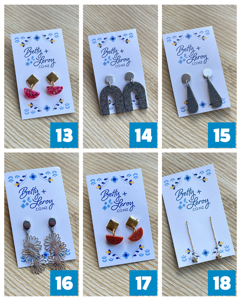 Handmade earrings - 2 for $15