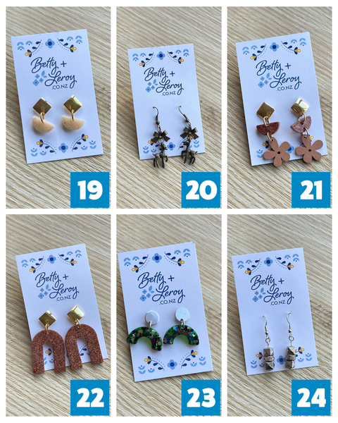 Handmade earrings - 2 for $15